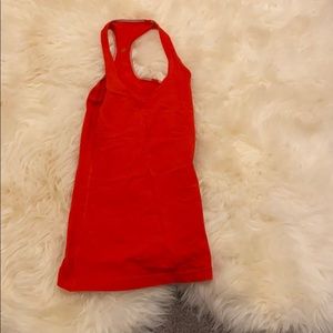 Red lulu lemon tank
